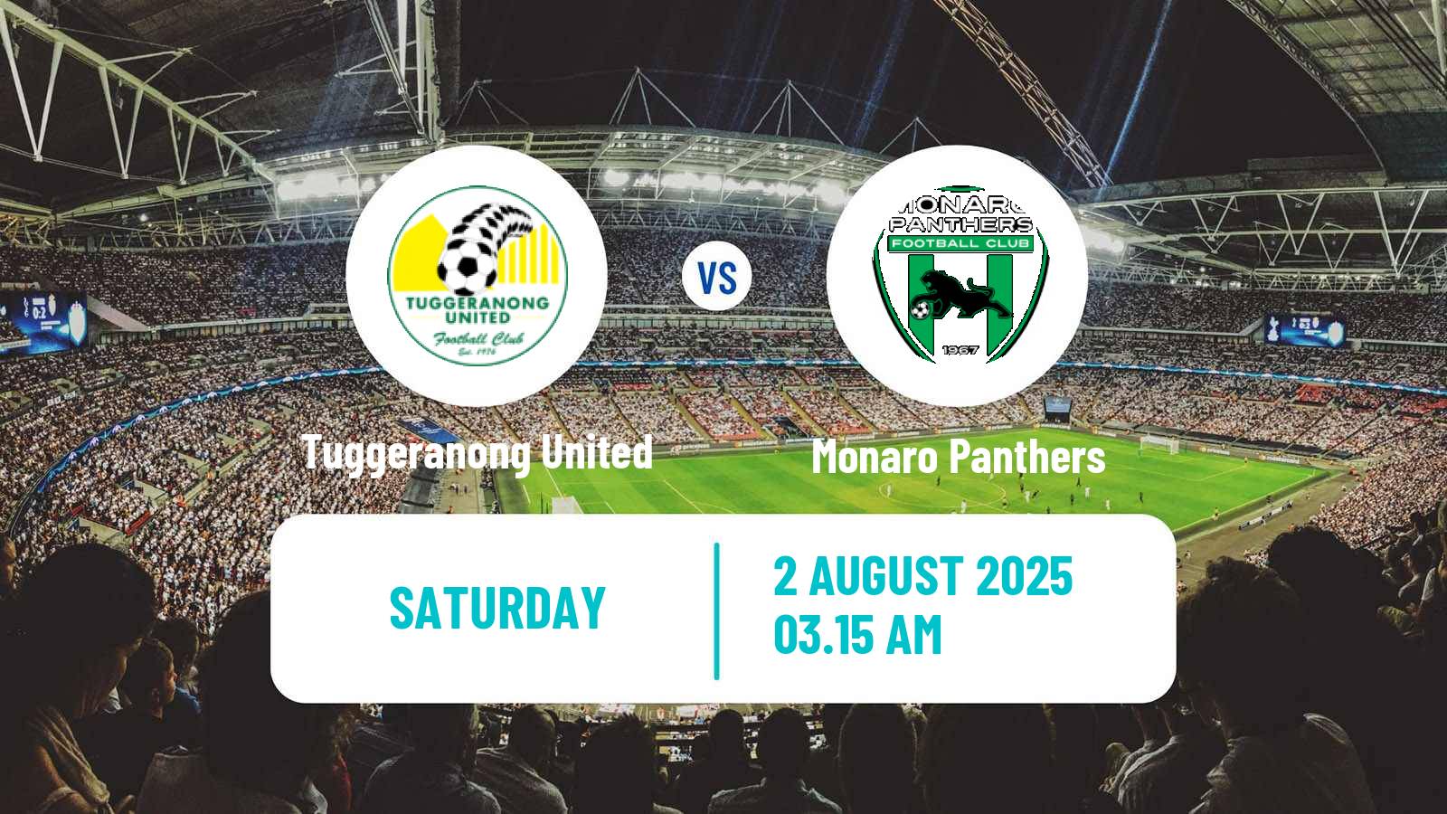 Football Australian NPL ACT Tuggeranong United - Monaro Panthers