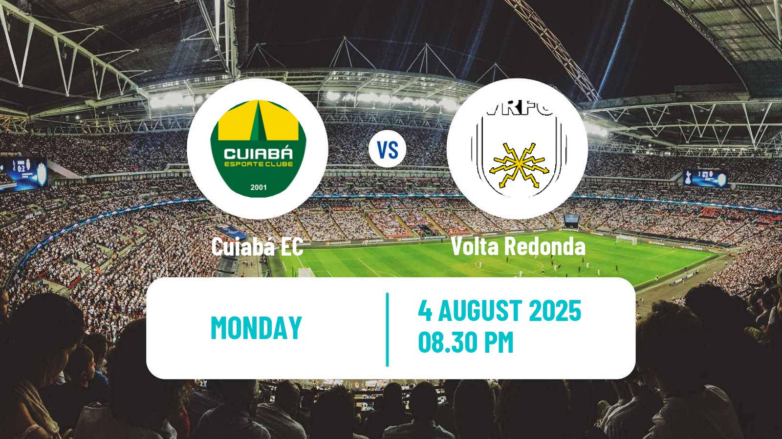 Football Brazilian Serie B Cuiabá - Volta Redonda