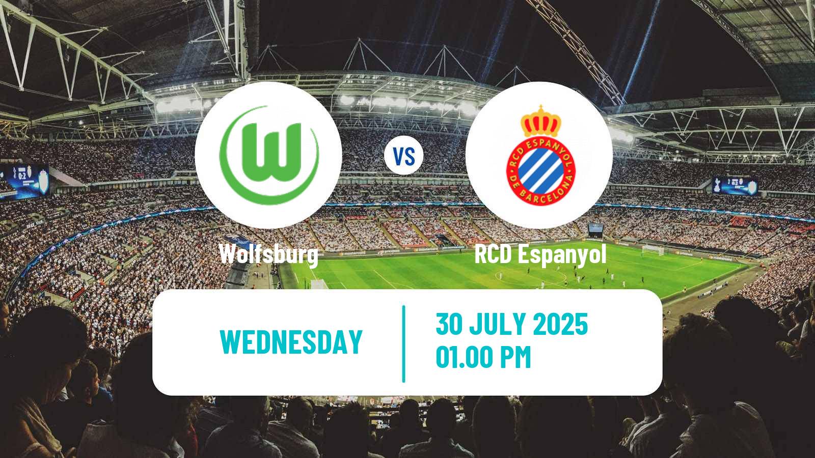 Football Club Friendly Wolfsburg - Espanyol