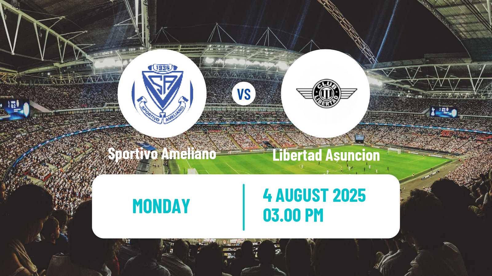 Football Paraguayan Primera Division Sportivo Ameliano - Libertad Asuncion