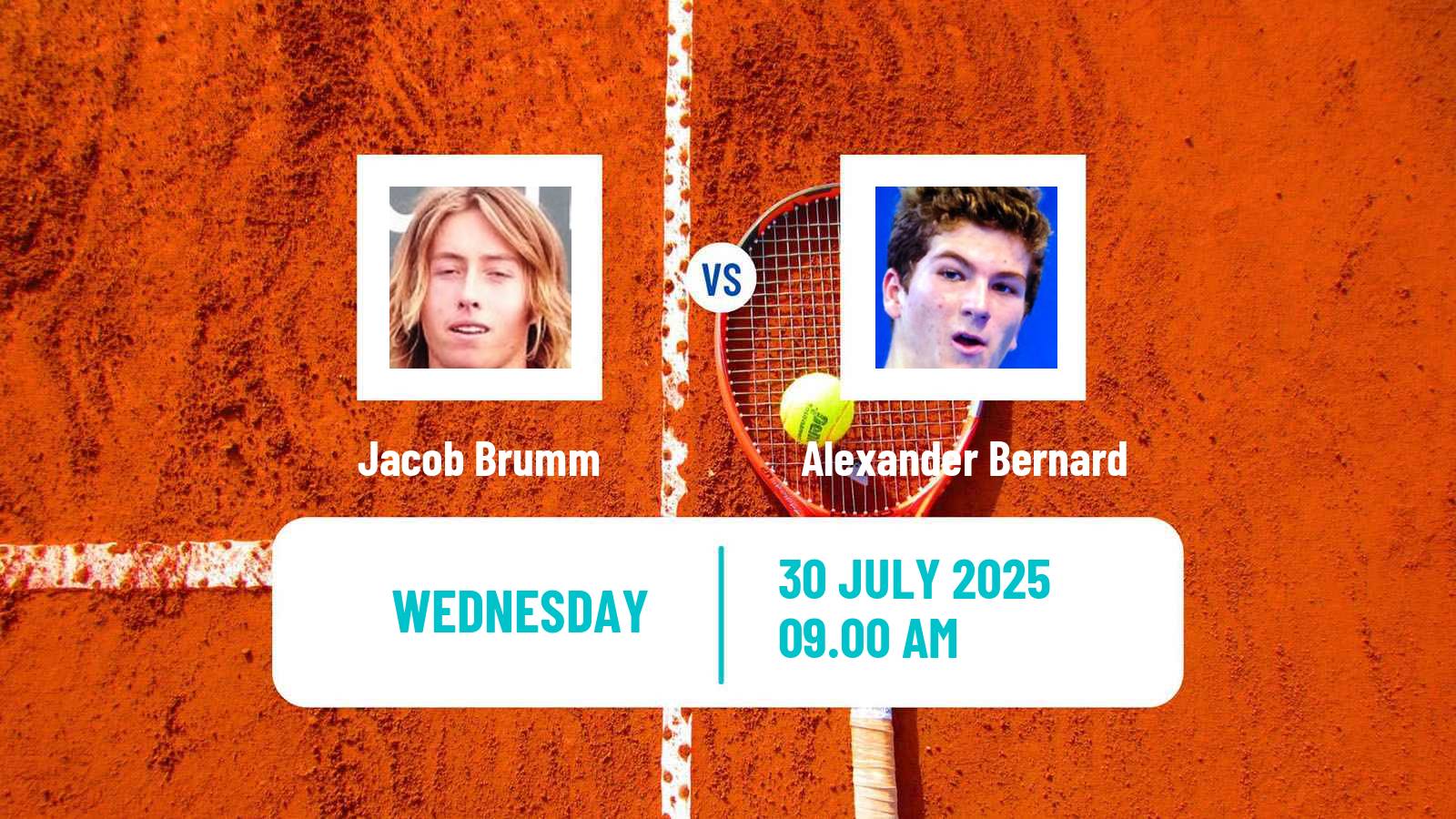 Tennis ITF M25 Edwardsville Il Men Jacob Brumm - Alexander Bernard