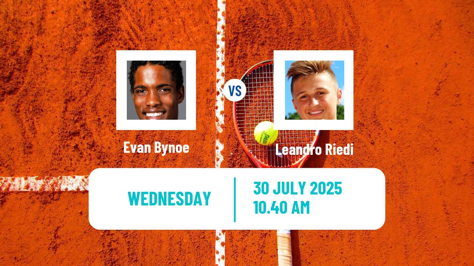 Tennis ITF M25 Edwardsville Il Men Evan Bynoe - Leandro Riedi