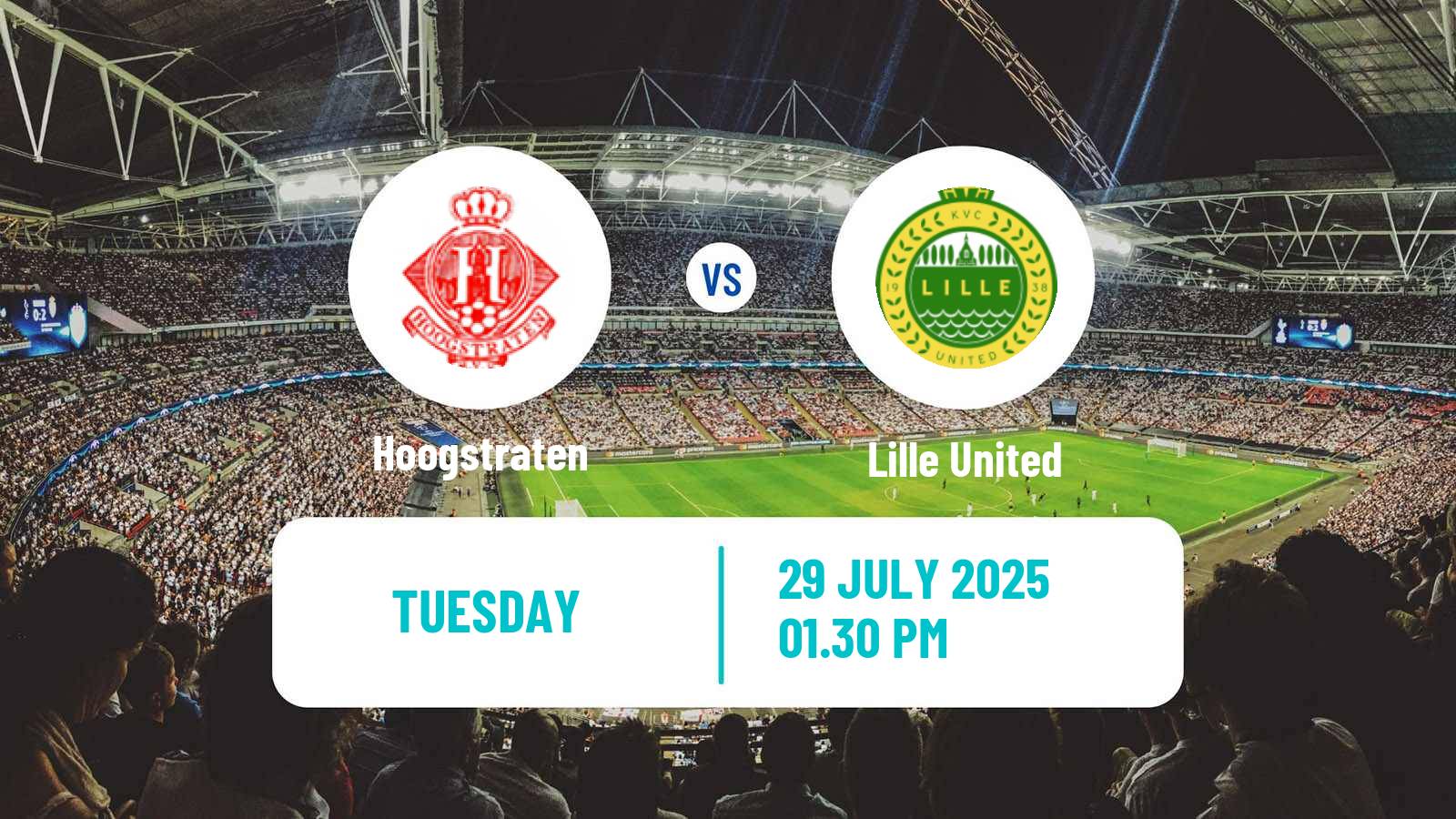 Football Club Friendly Hoogstraten - Lille United