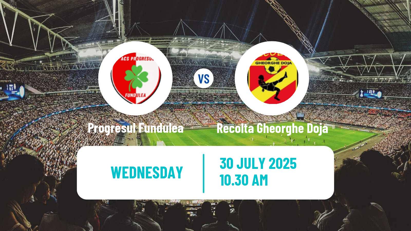 Football Romanian Cup Progresul Fundulea - Recolta Gheorghe Doja