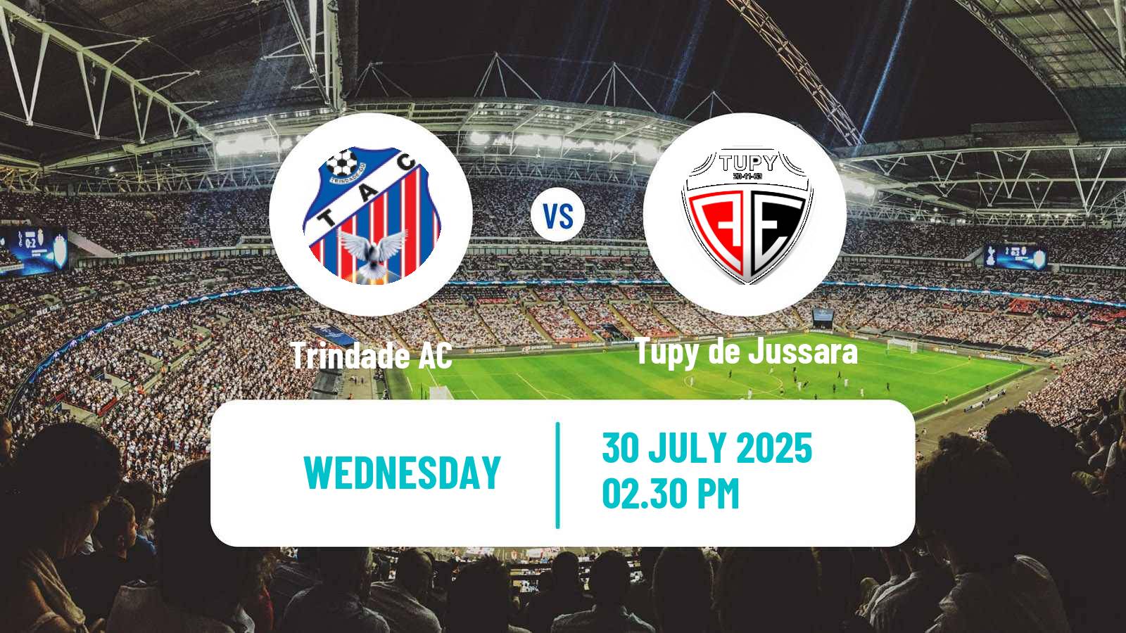 Football Brazilian Campeonato Goiano 2 Trindade - Tupy de Jussara