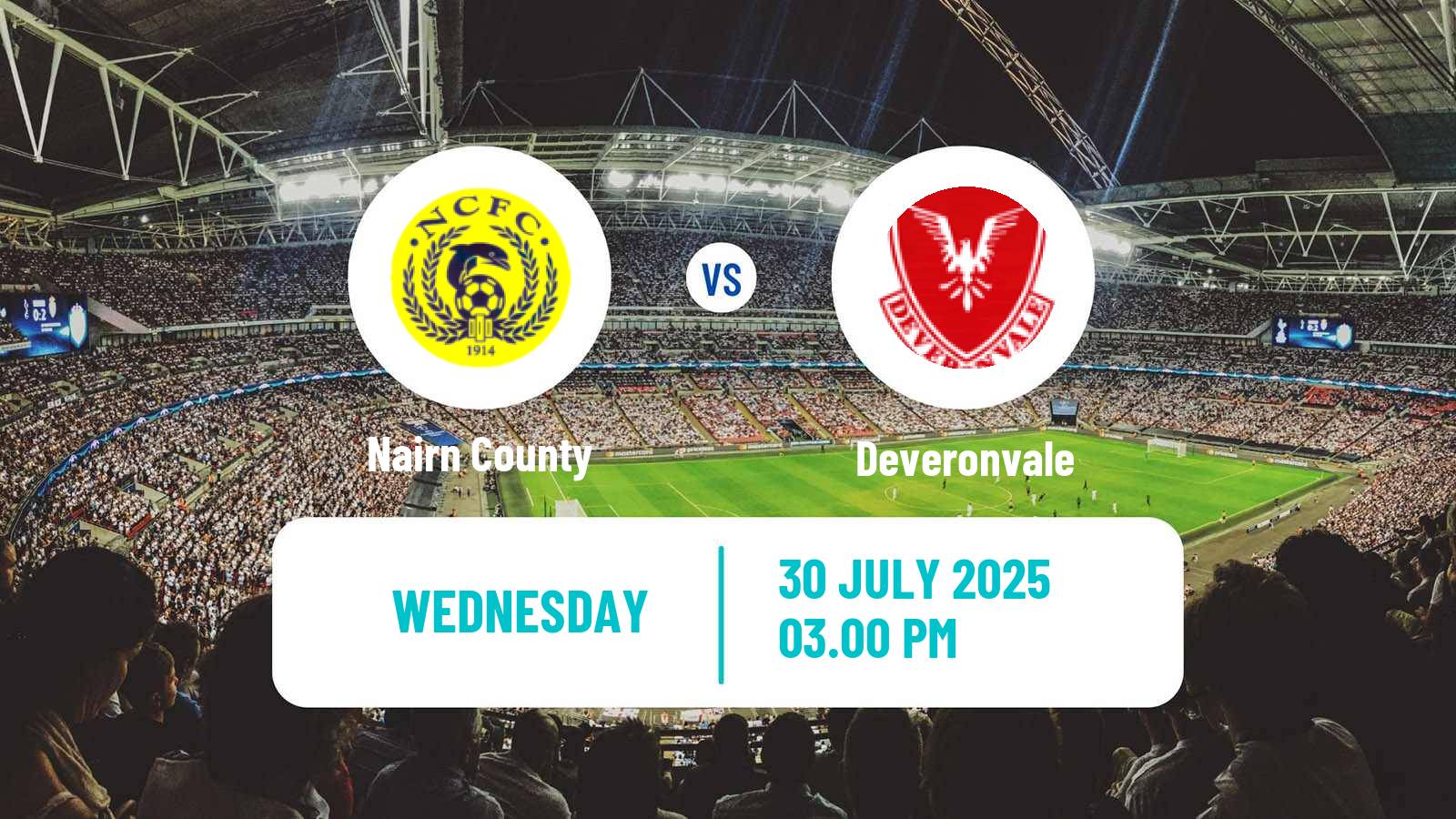 Football Scottish Highland League Nairn County - Deveronvale