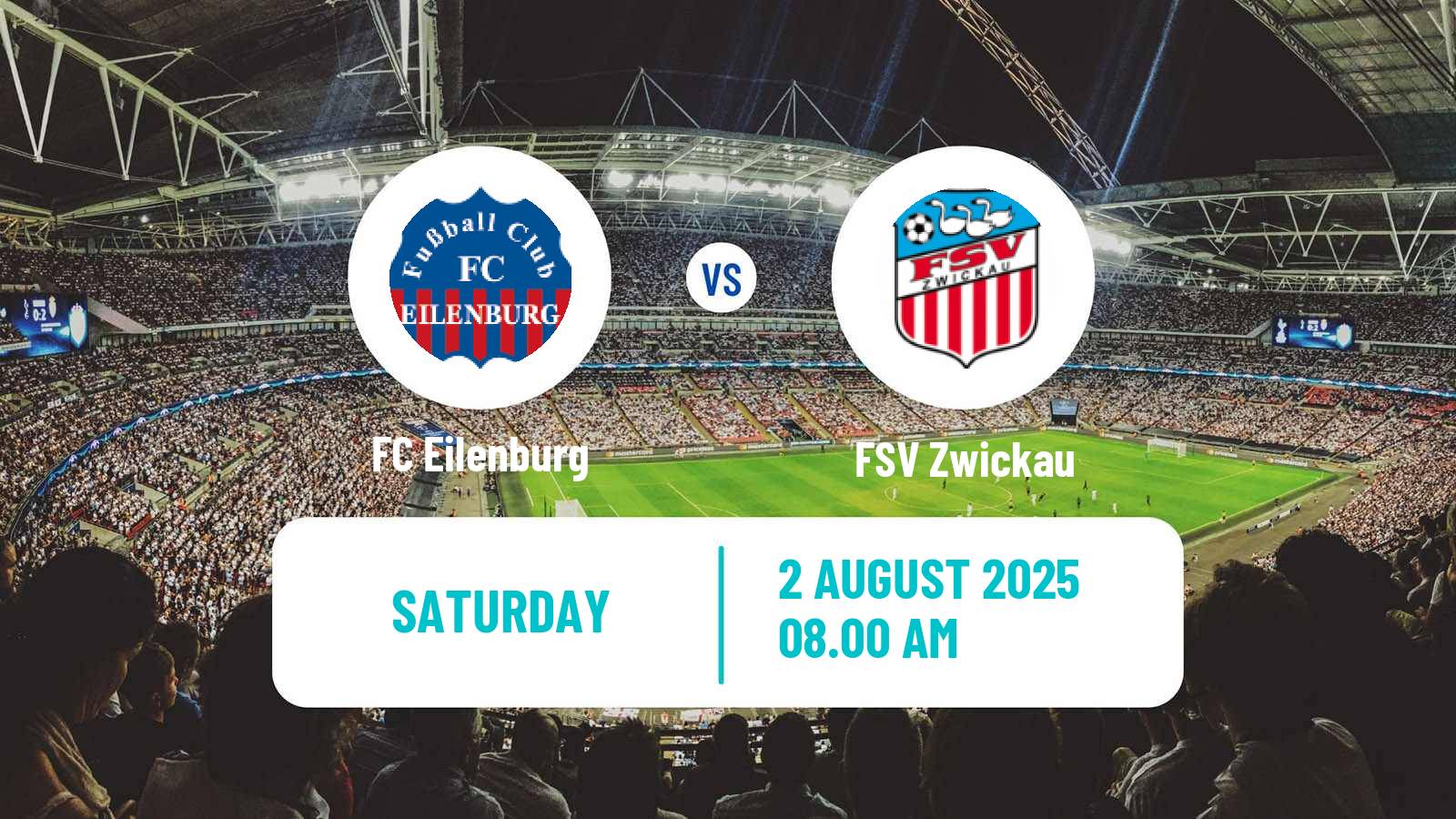 Football German Regionalliga Nordost Eilenburg - Zwickau