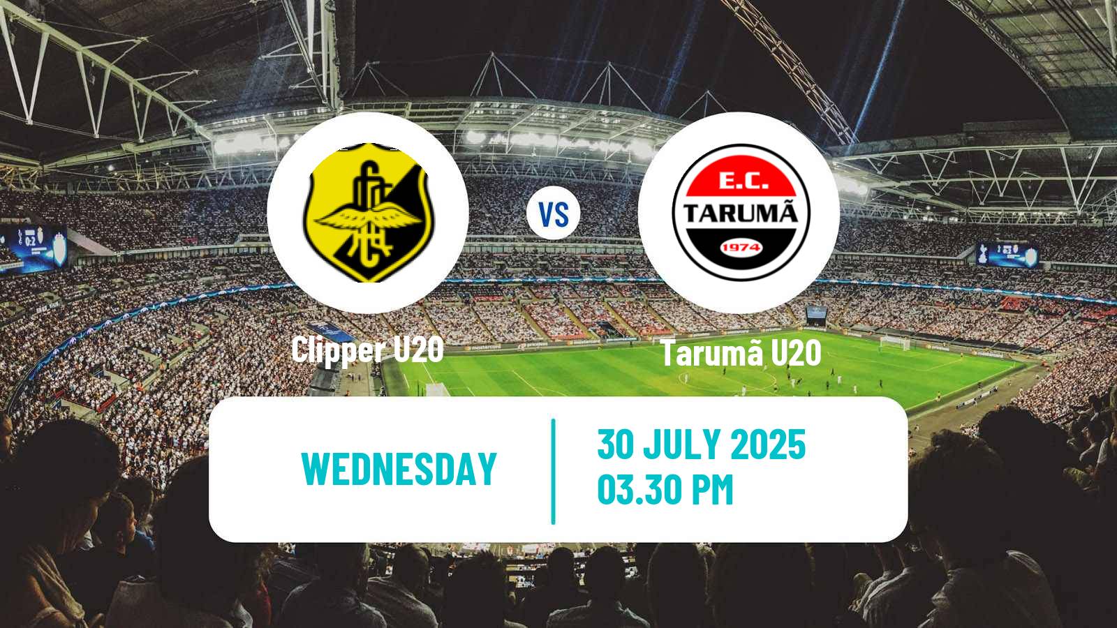 Soccer Brazilian Amazonense U20 Clipper U20 - Tarumã U20