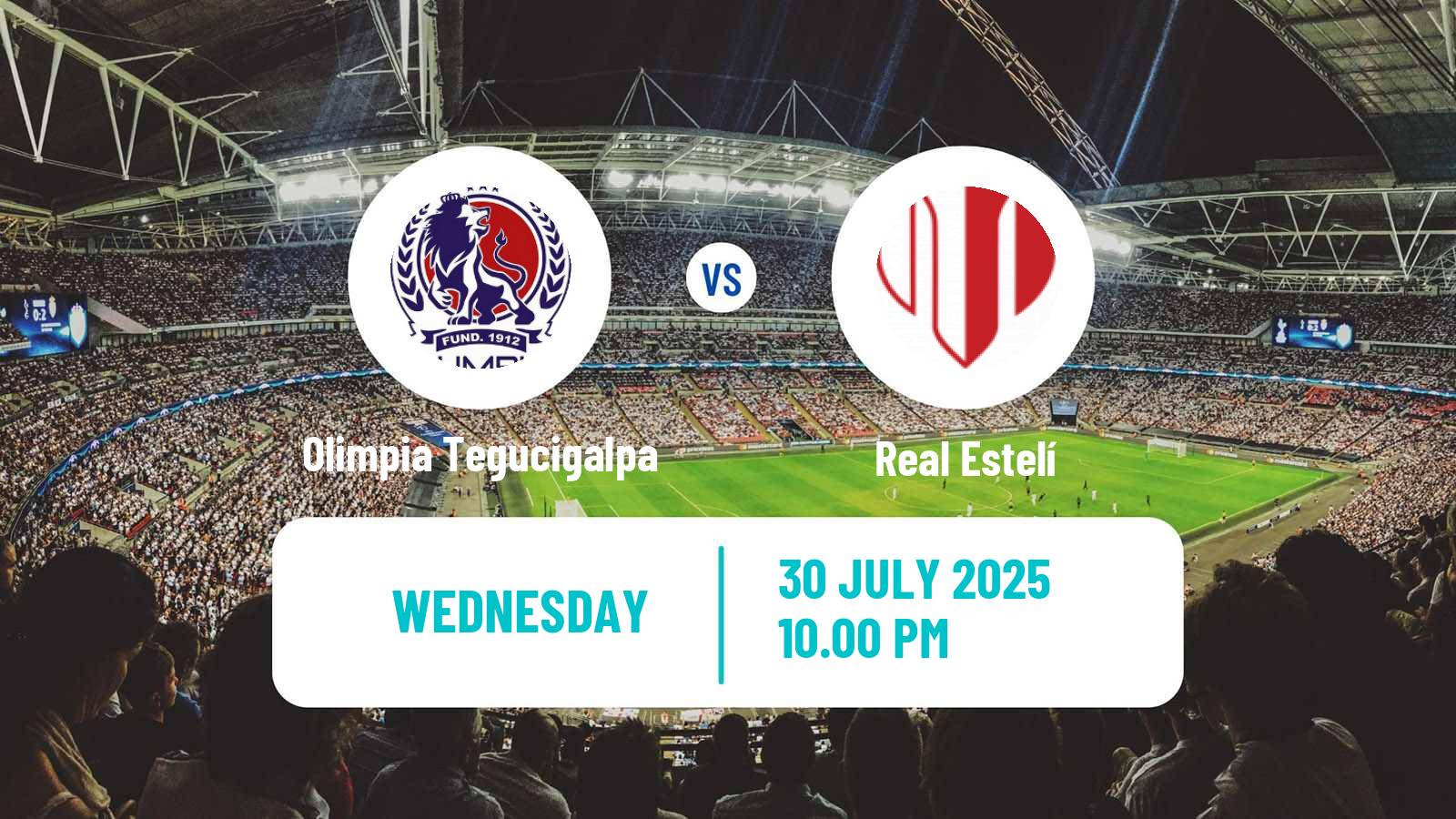 Football CONCACAF Central American Cup Olimpia Tegucigalpa - Real Estelí