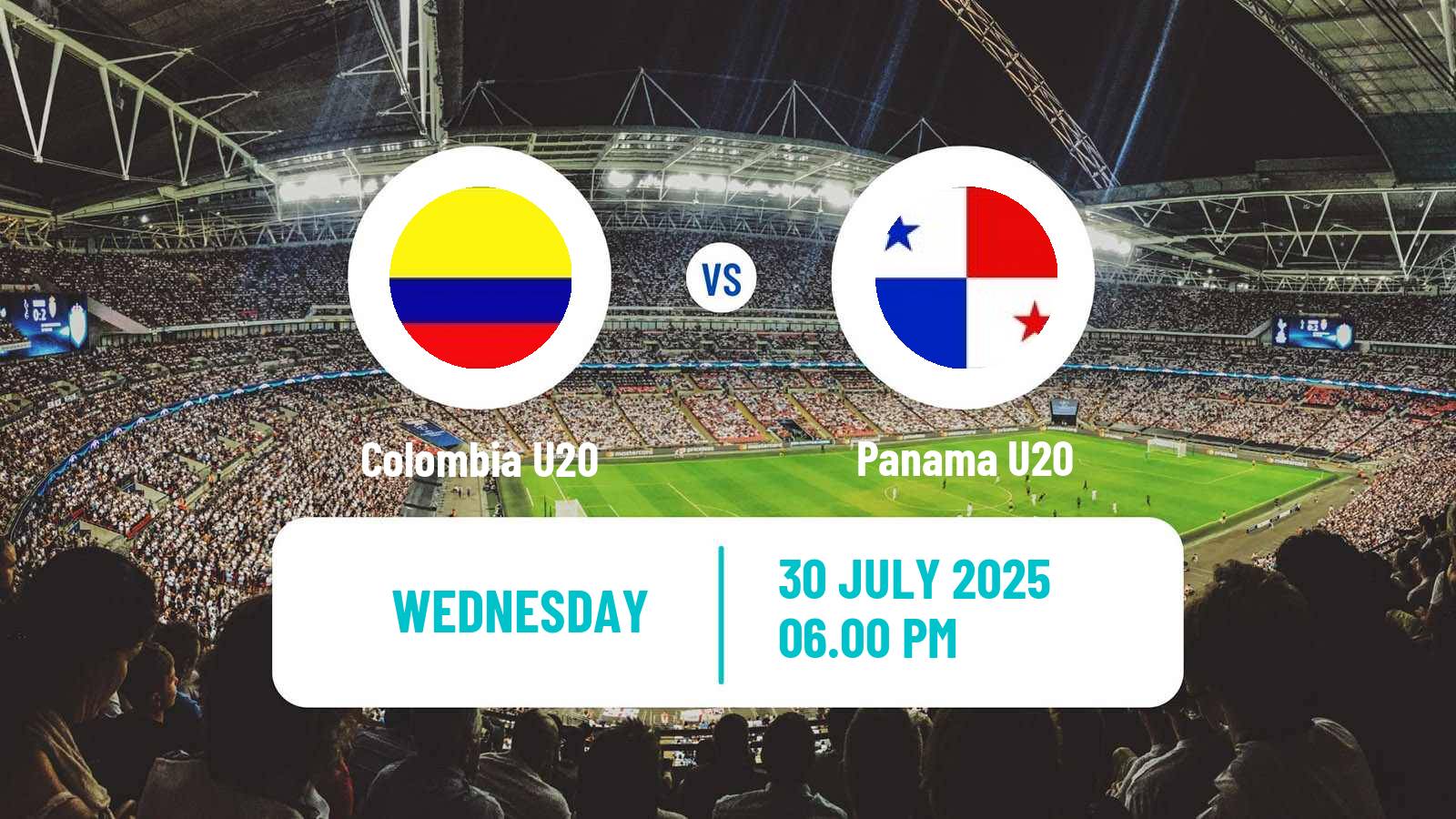 Football Friendly Colombia U20 - Panama U20