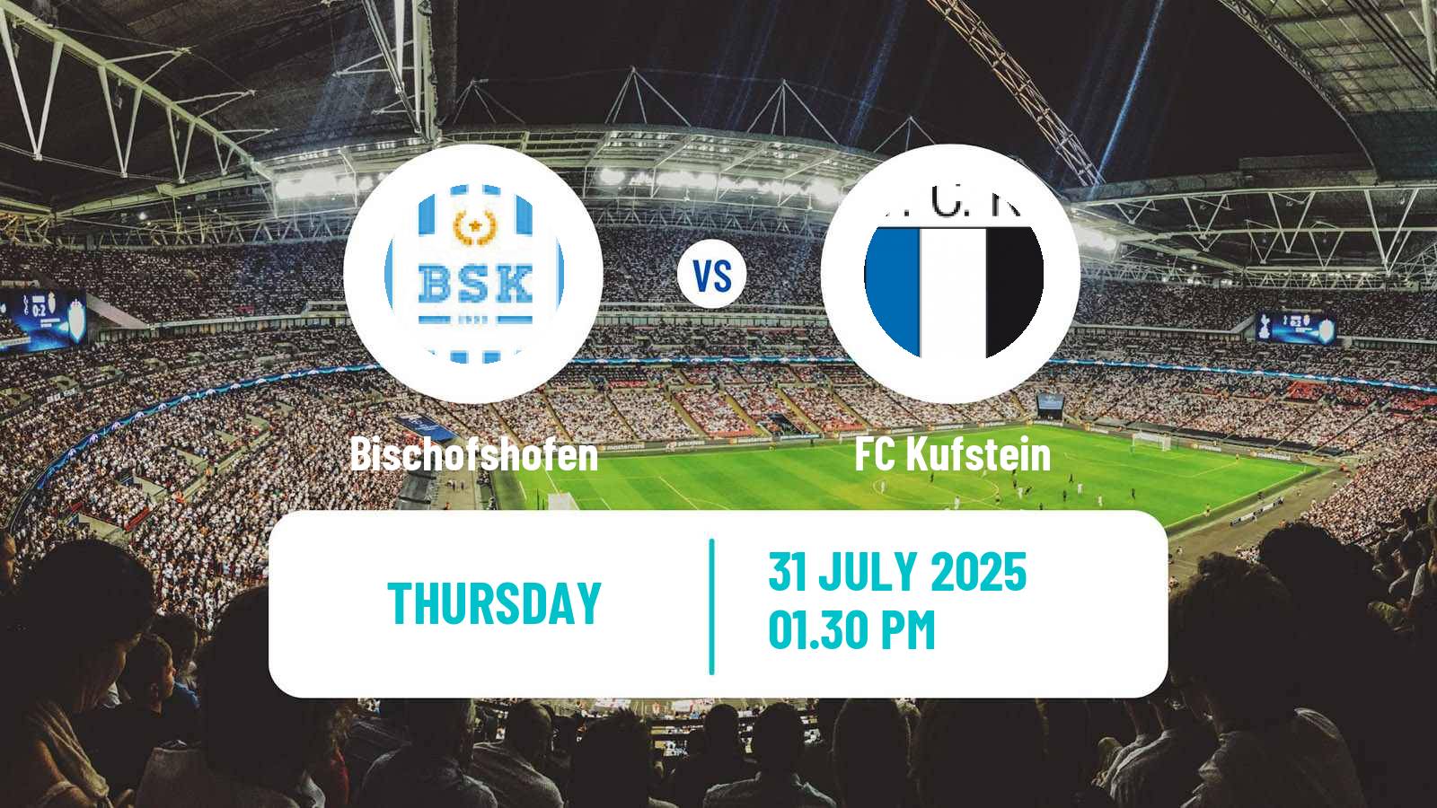 Football Austrian Regionalliga West Bischofshofen - Kufstein