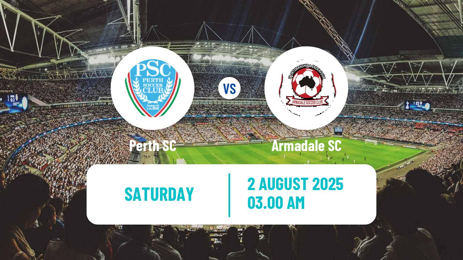 Football Australian NPL Western Australia Perth SC - Armadale