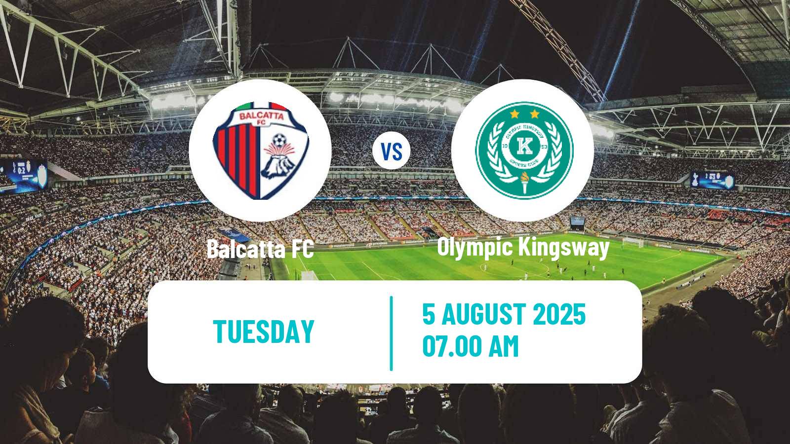 Football Australian NPL Western Australia Balcatta - Olympic Kingsway