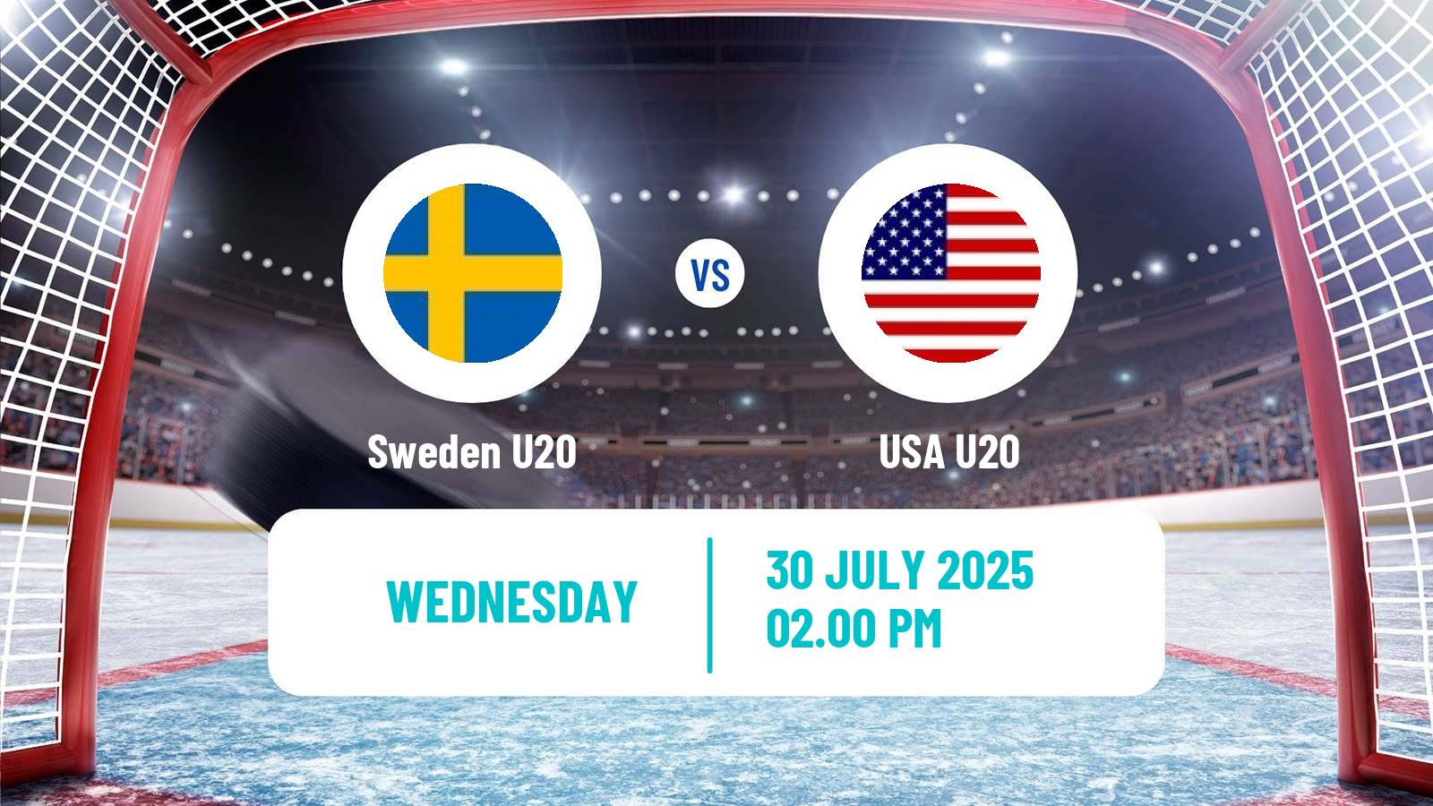 Hockey Friendly International Ice Hockey Sweden U20 - USA U20
