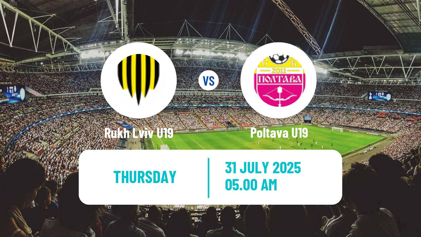 Football Ukrainian U19 League Rukh Lviv U19 - Poltava U19
