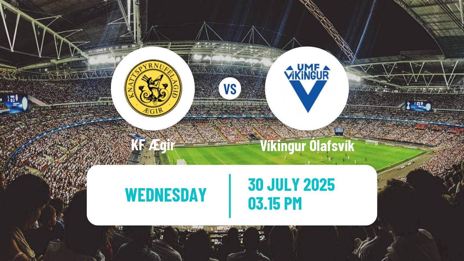 Football Icelandic Division 2 Ægir - Víkingur Ólafsvík