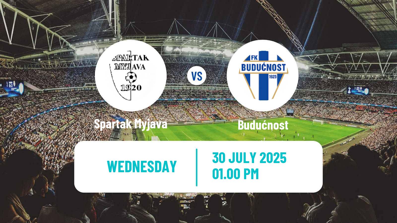 Football UEFA Champions League Women Spartak Myjava - Budućnost