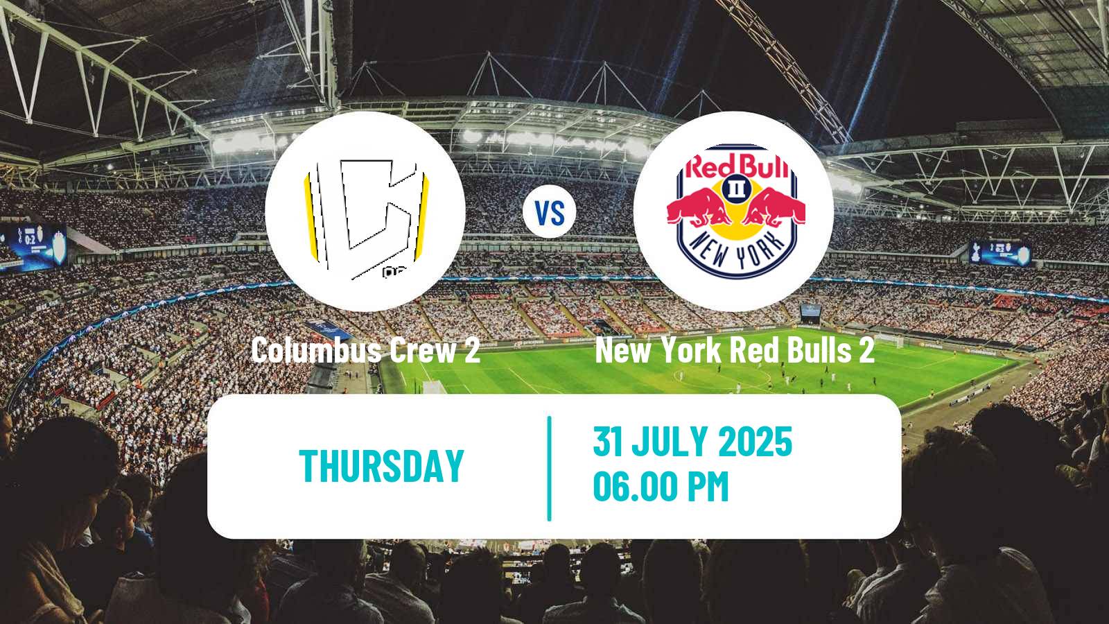Football MLS Next Pro Columbus Crew 2 - New York Red Bulls 2