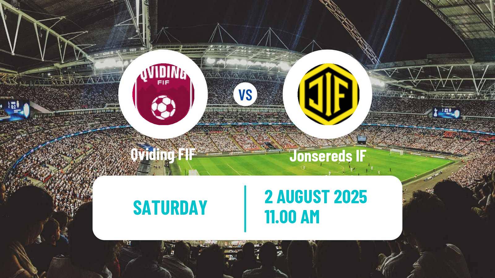 Football Swedish Division 2 - Västra Götaland Qviding - Jonsereds