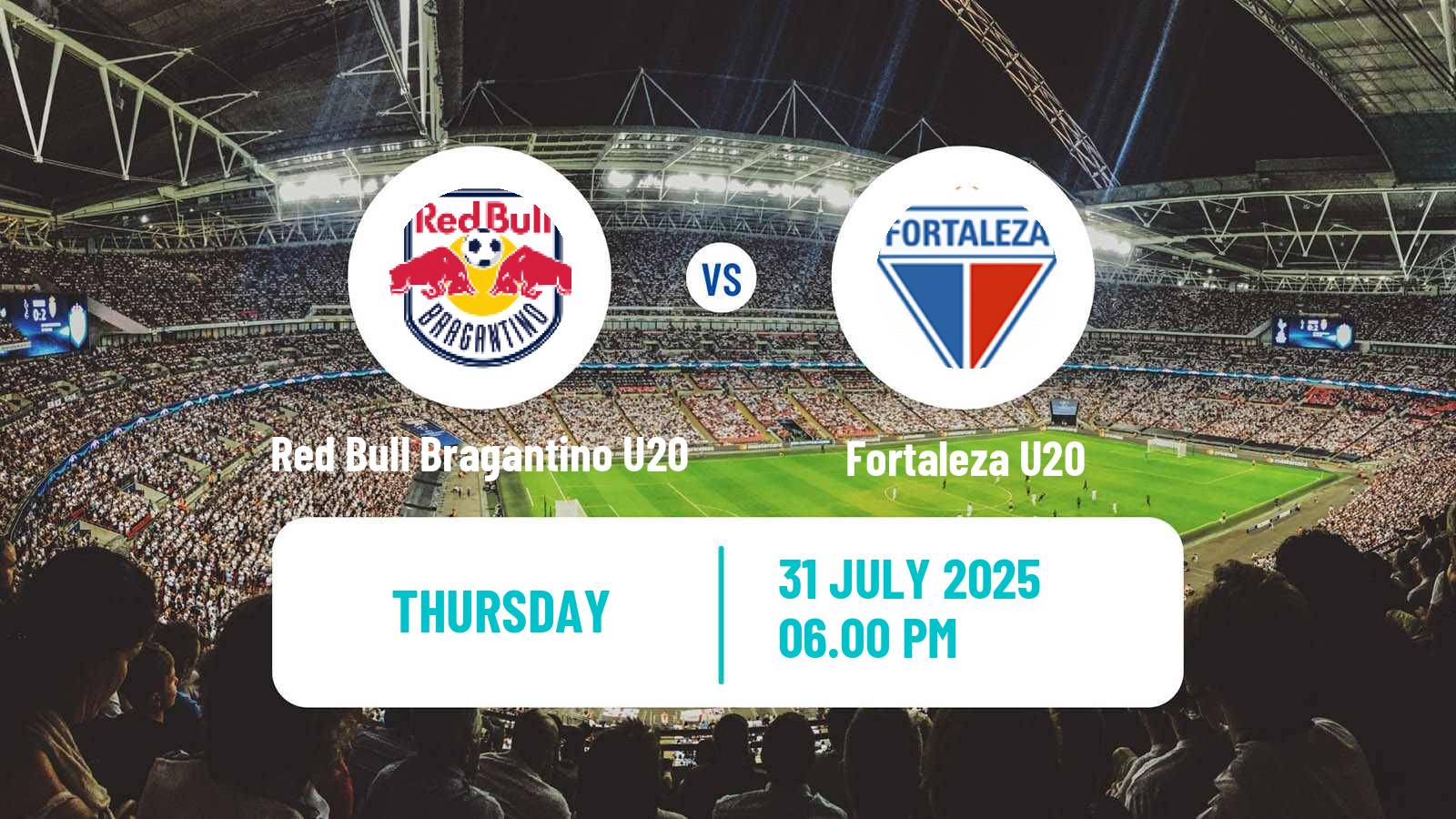Football Brasileiro U20 Red Bull Bragantino U20 - Fortaleza U20