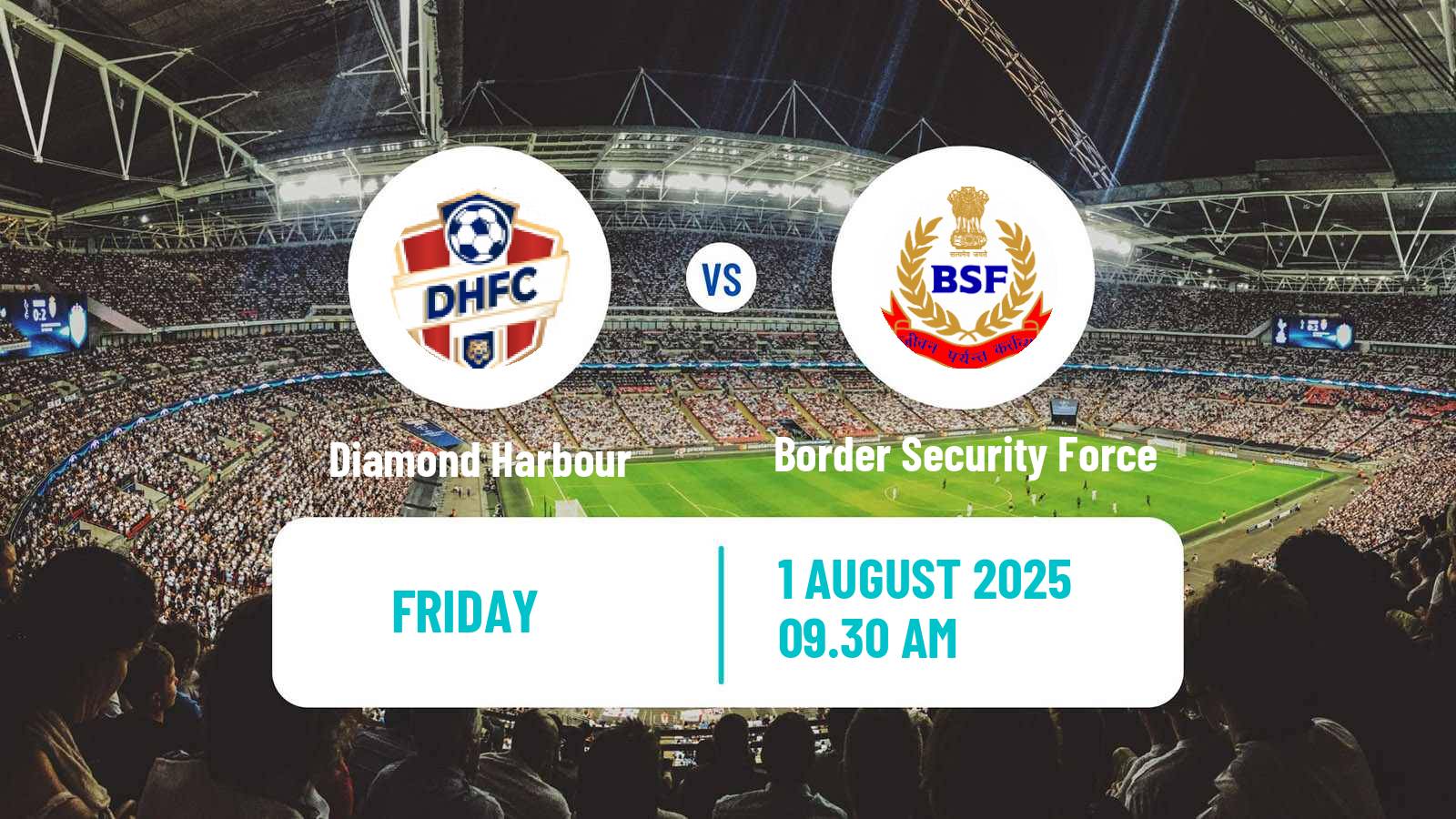 Football Indian Durand Cup Diamond Harbour - Border Security Force