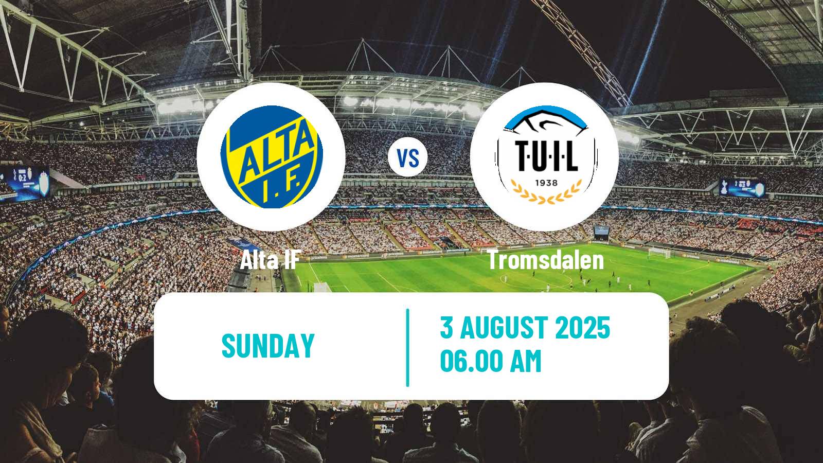 Football Norwegian Division 2 - Group 2 Alta - Tromsdalen