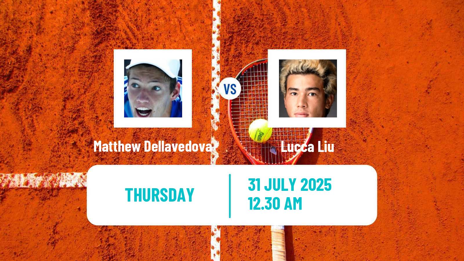 Tennis ITF M15 Bali Men Matthew Dellavedova - Lucca Liu