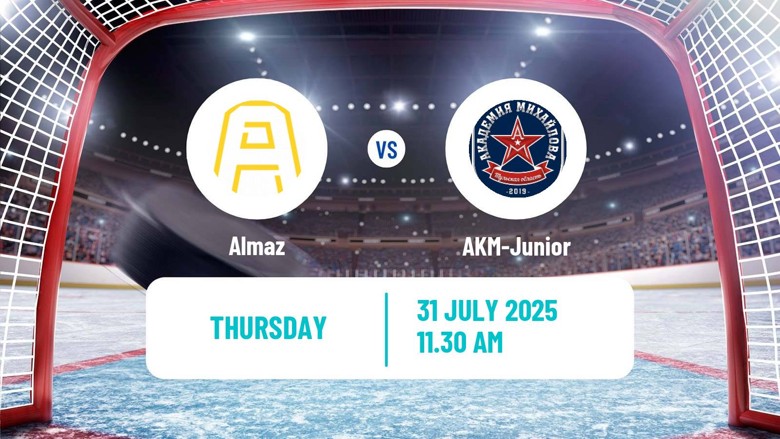 Hockey Club Friendly Ice Hockey Almaz - AKM-Junior