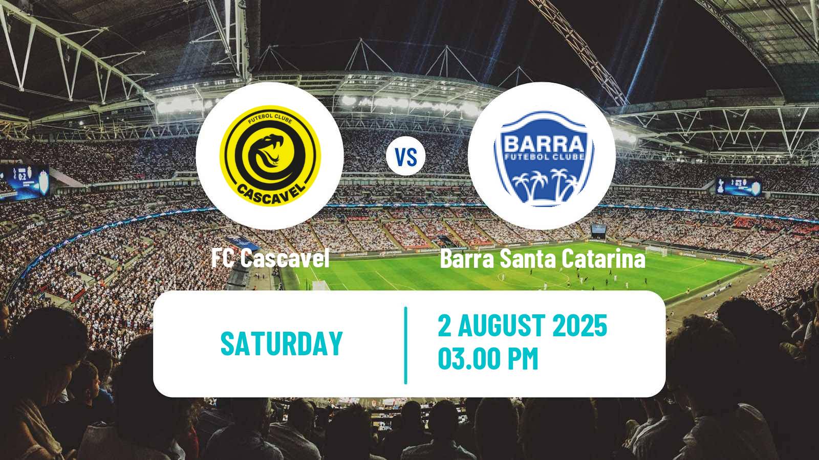 Football Brazilian Serie D FC Cascavel - Barra Santa Catarina