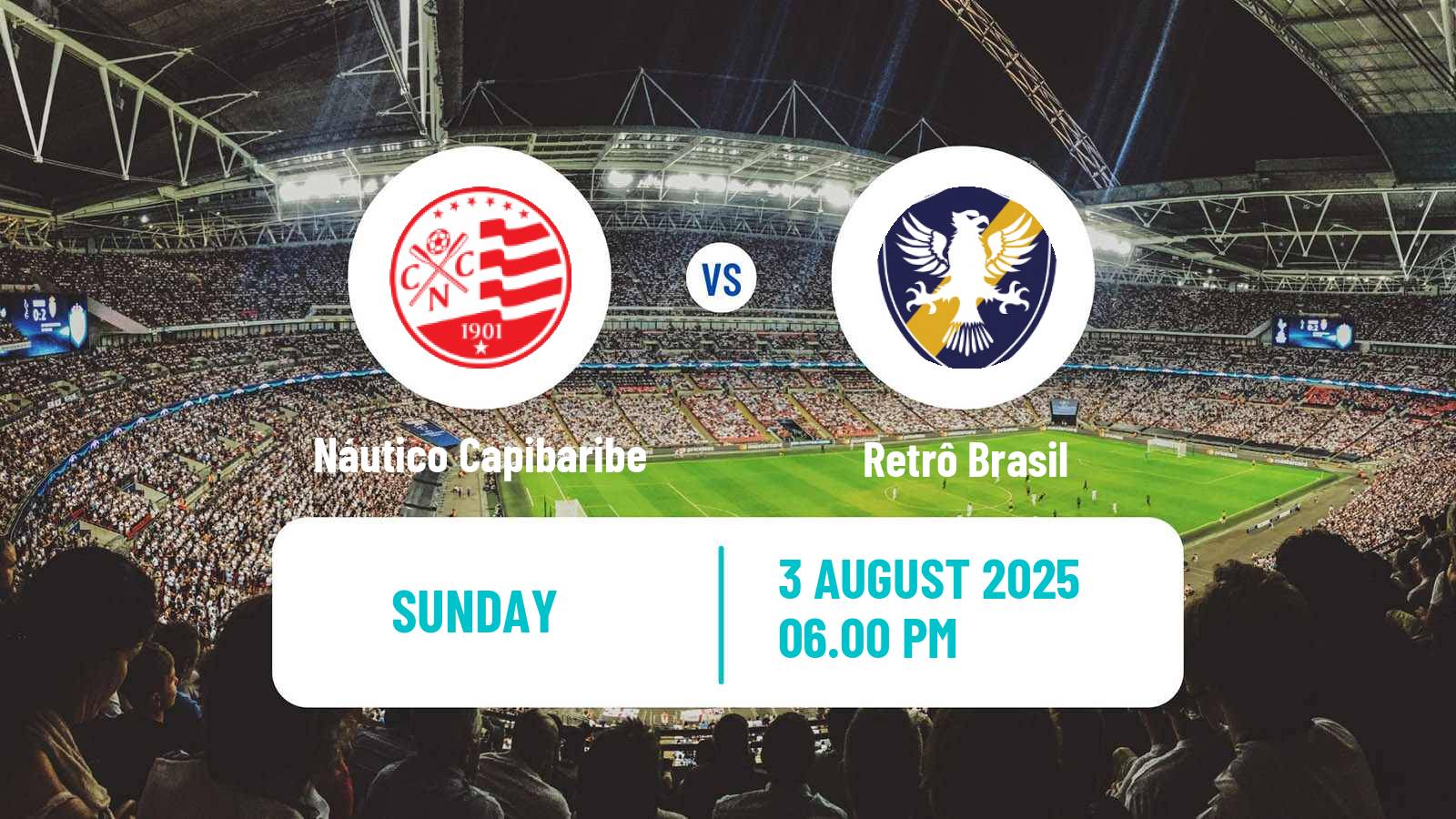 Football Brazilian Serie C Náutico Capibaribe - Retrô Brasil