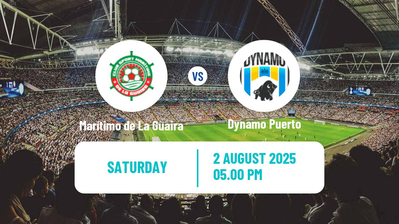 Football Venezuelan Segunda Division Marítimo de La Guaira - Dynamo Puerto