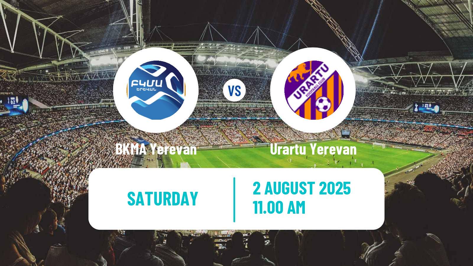 Football Armenian Premier League BKMA Yerevan - Urartu Yerevan
