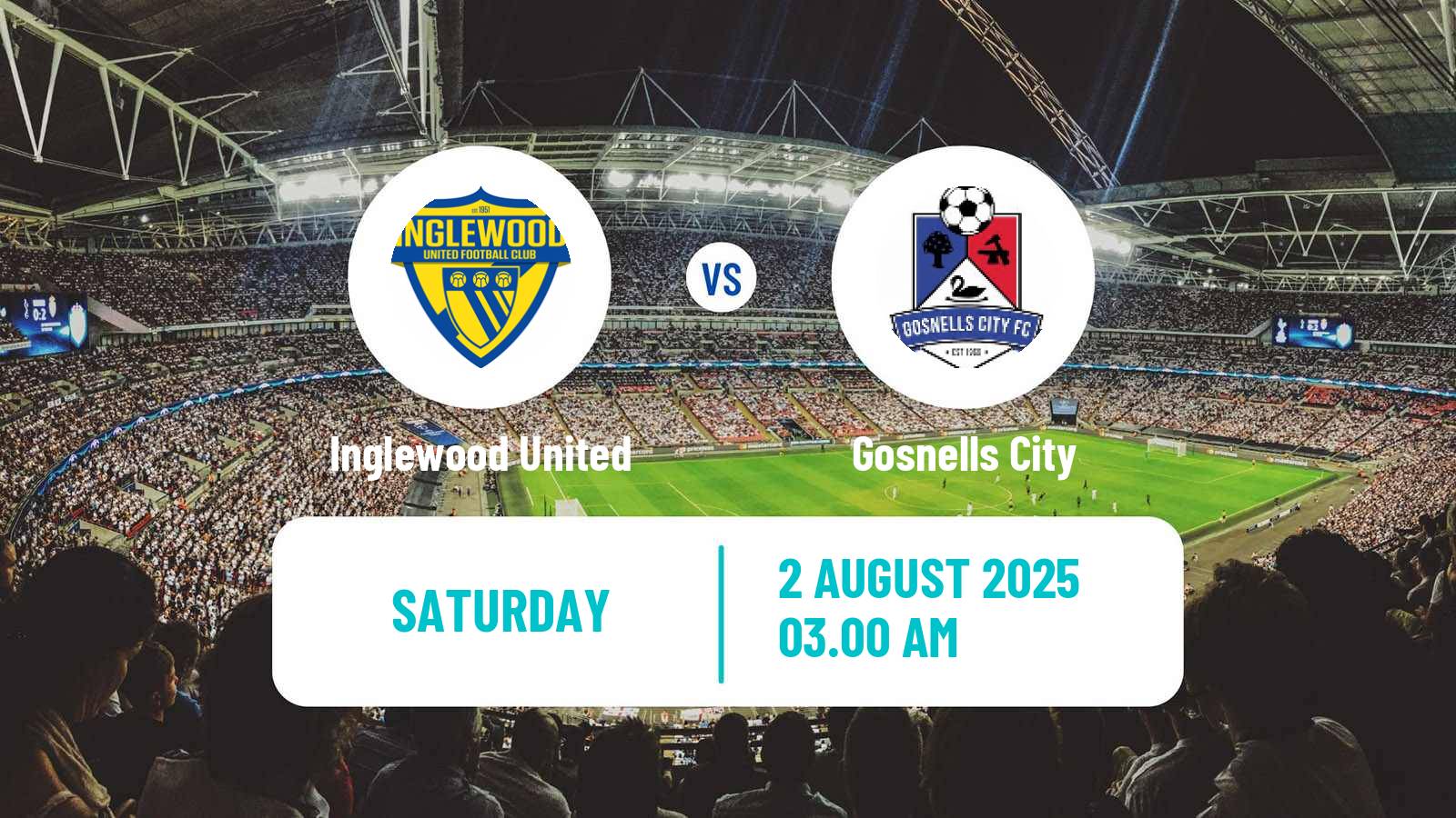 Football Australian WA State League Inglewood United - Gosnells City