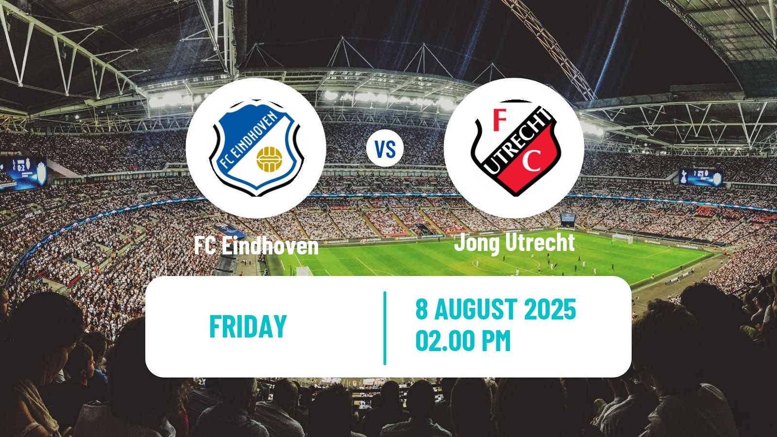 Football Dutch Eerste Divisie FC Eindhoven - Jong Utrecht