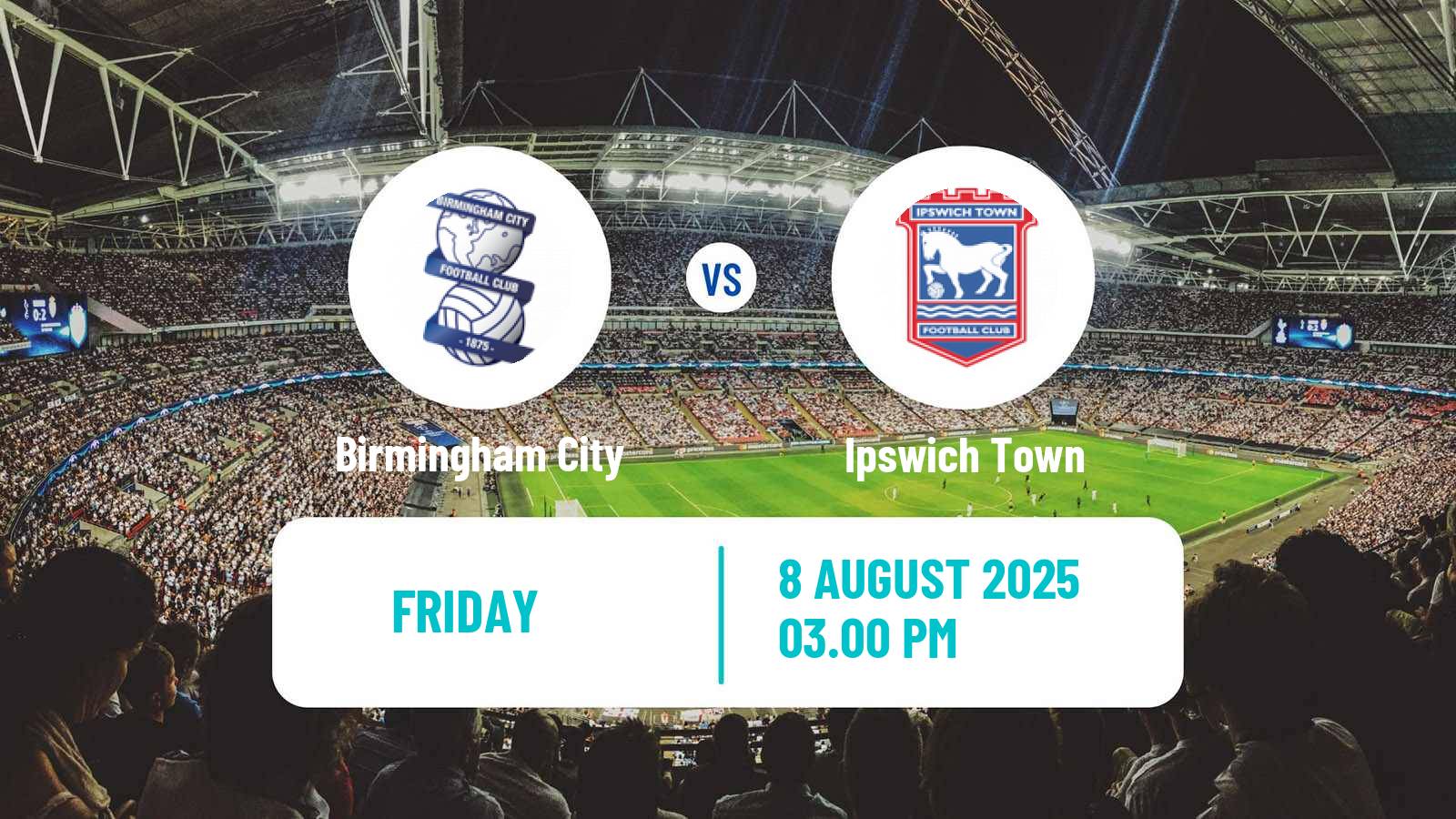 Football English League Championship Birmingham City - Ipswich Town