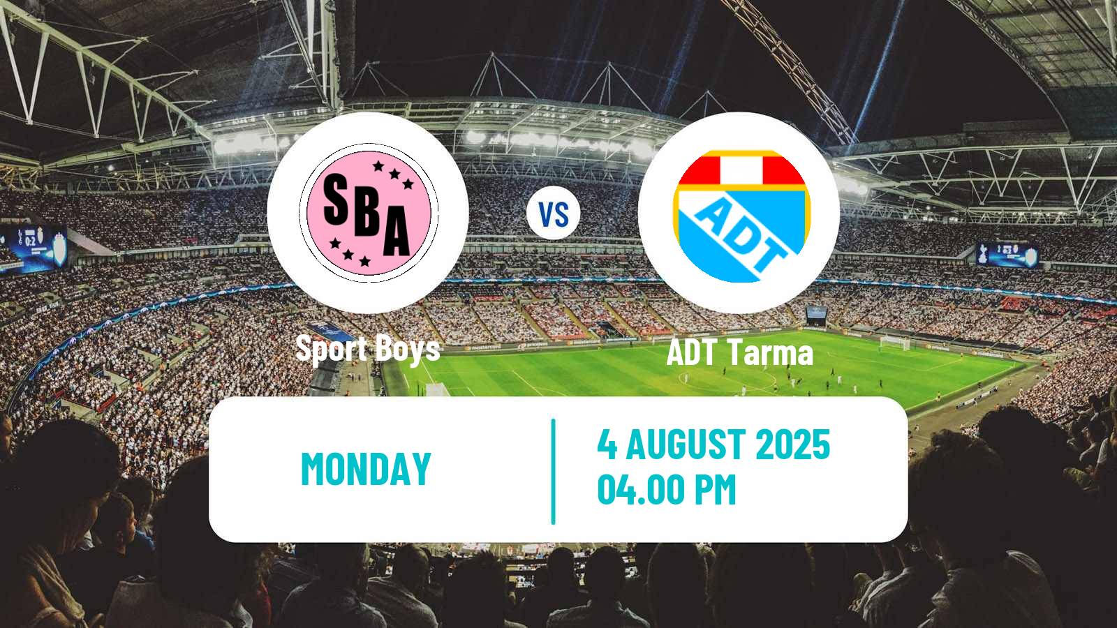 Football Peruvian Liga 1 Sport Boys - ADT Tarma