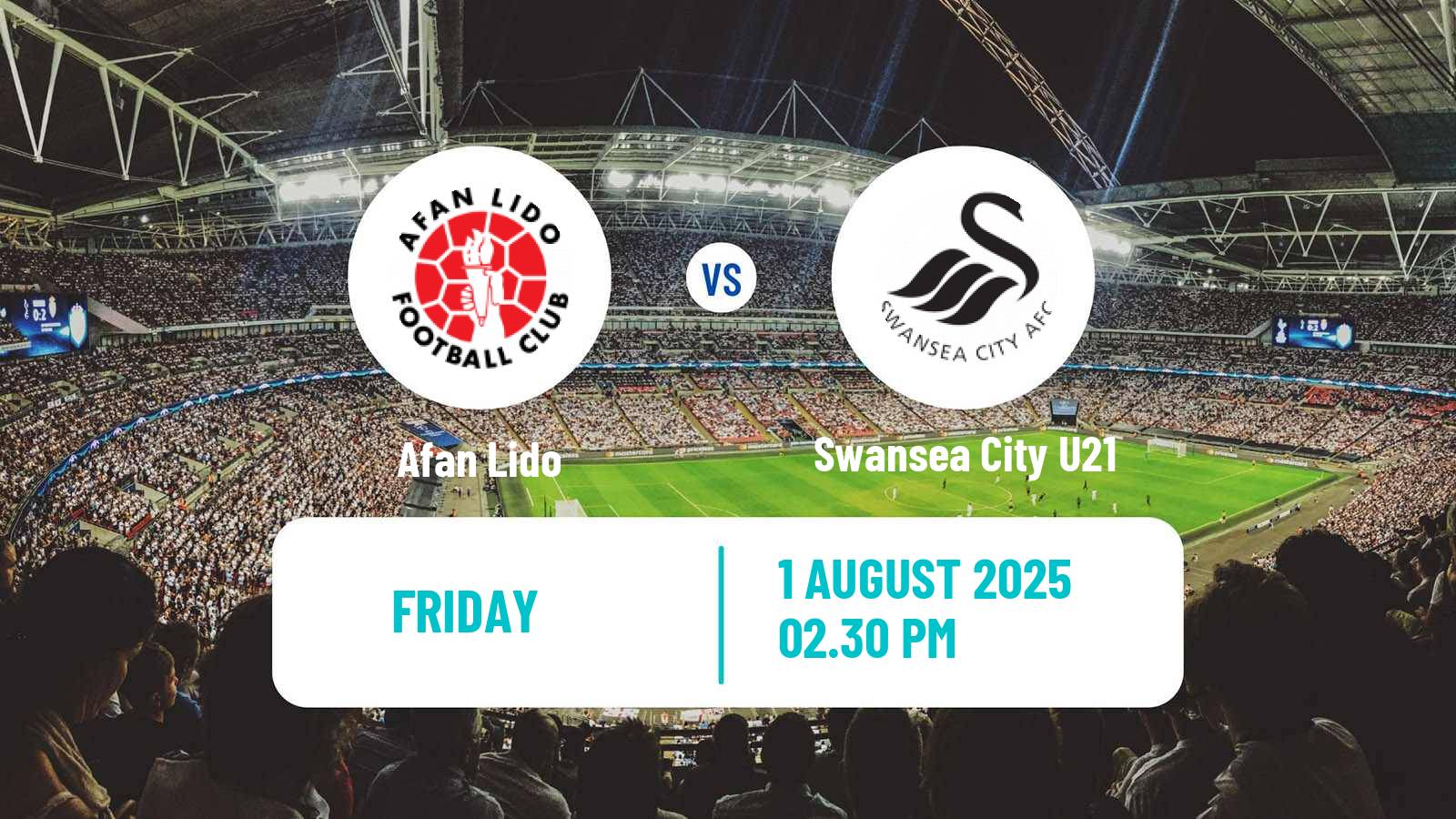 Football Welsh League Cup Afan Lido - Swansea City U21