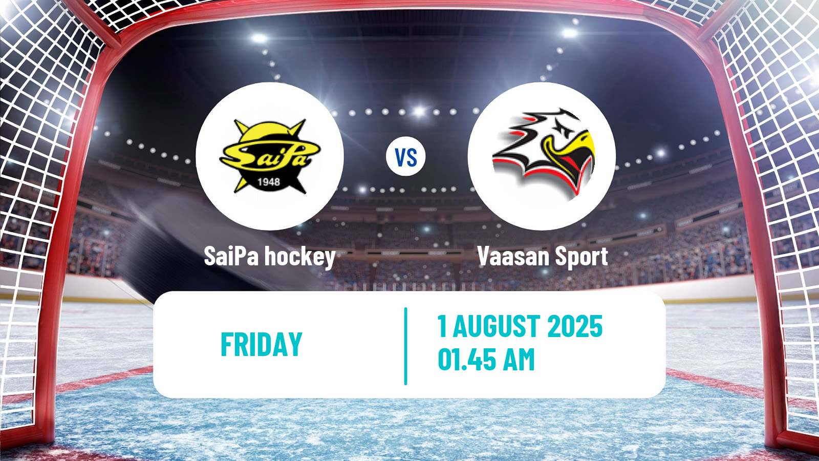 Hockey Finnish Pitsiturnaus SaiPa - Vaasan Sport