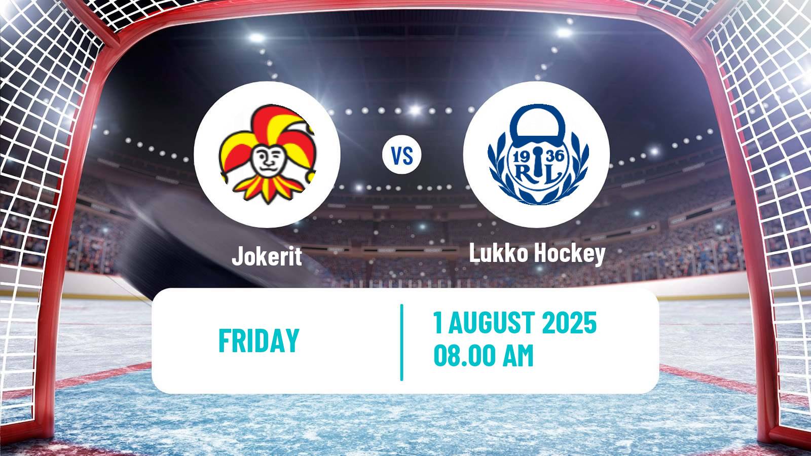 Hockey Finnish Pitsiturnaus Jokerit - Lukko