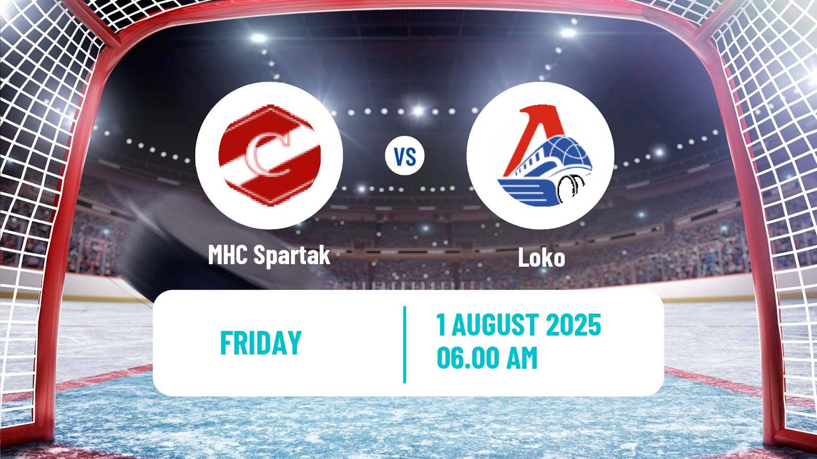 Hockey Club Friendly Ice Hockey MHC Spartak - Loko