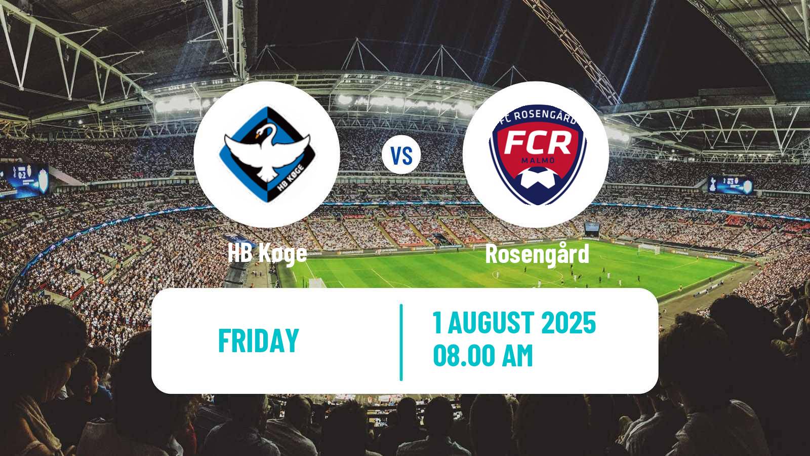 Football Club Friendly Women HB Køge - Rosengård