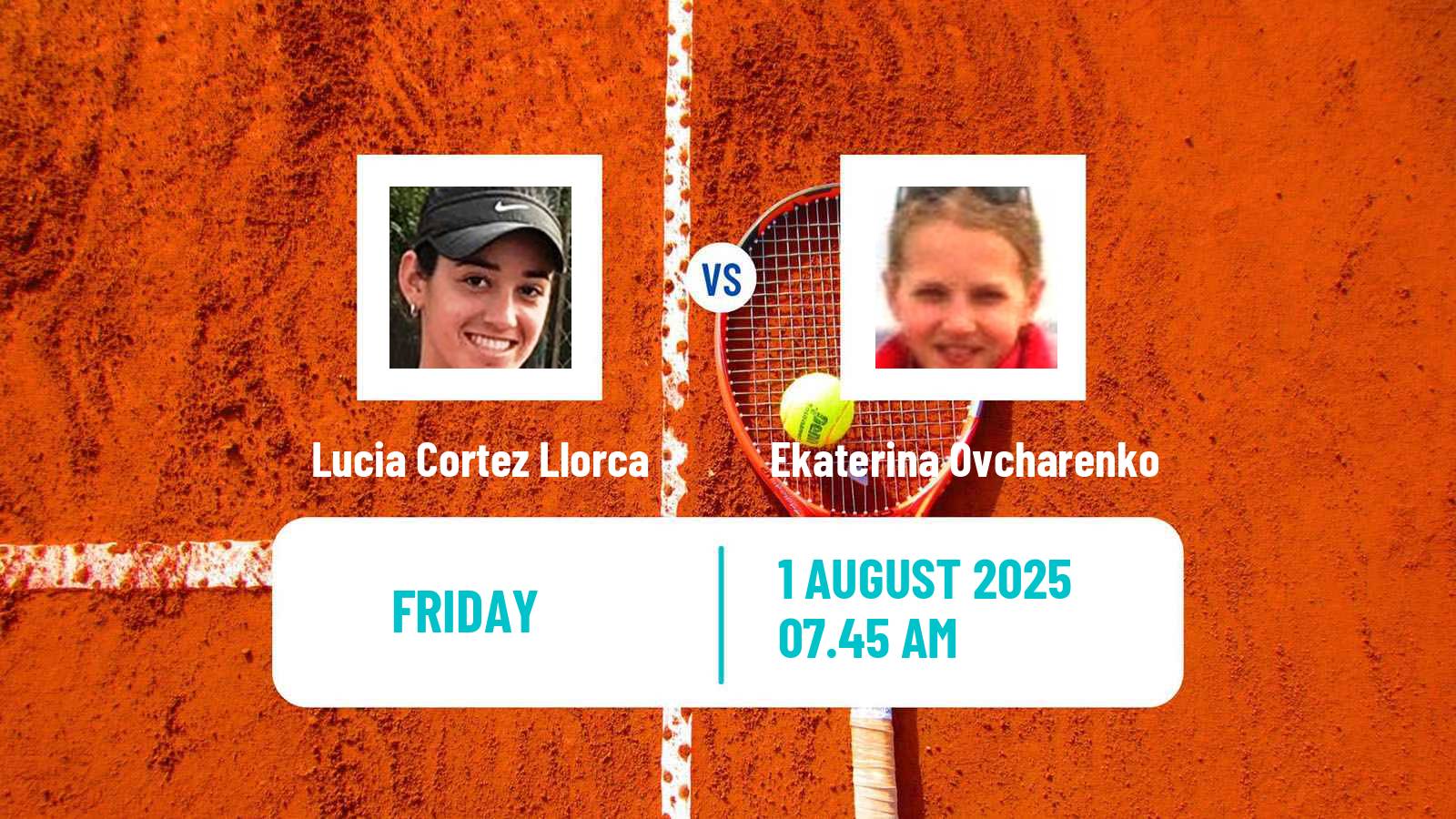 Tennis ITF W100 Gran Canaria Maspalomas Women Lucia Cortez Llorca - Ekaterina Ovcharenko