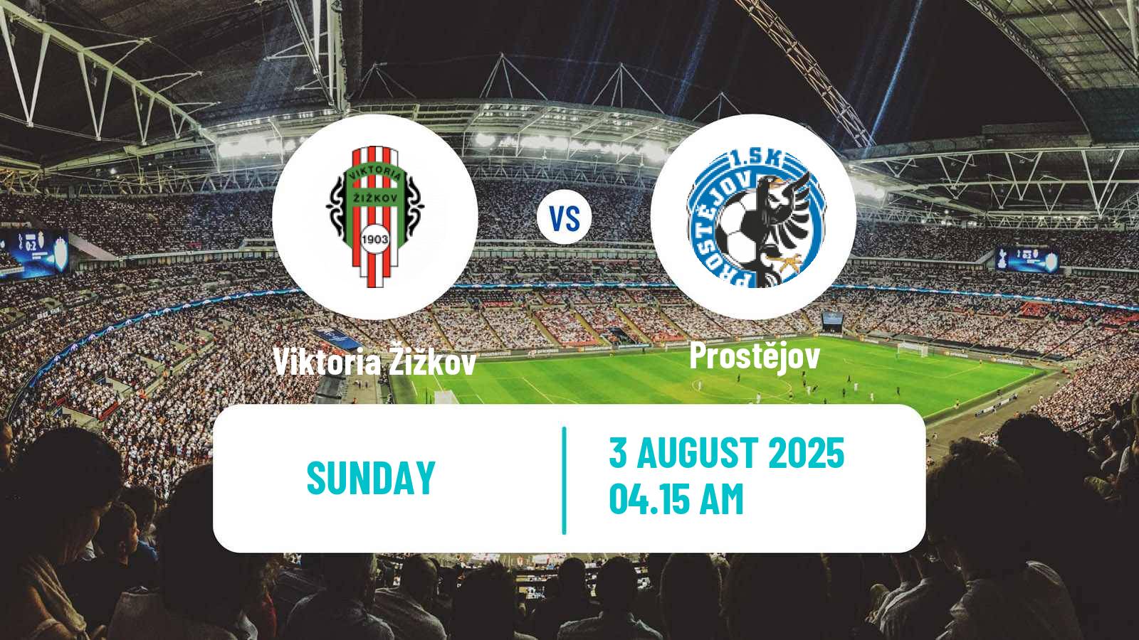 Football Czech Division 2 Viktoria Žižkov - Prostějov