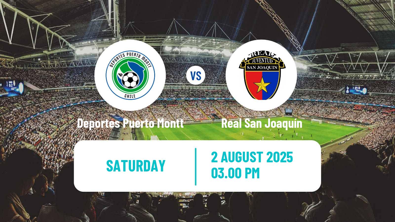 Football Chilean Segunda Division Deportes Puerto Montt - Real San Joaquín