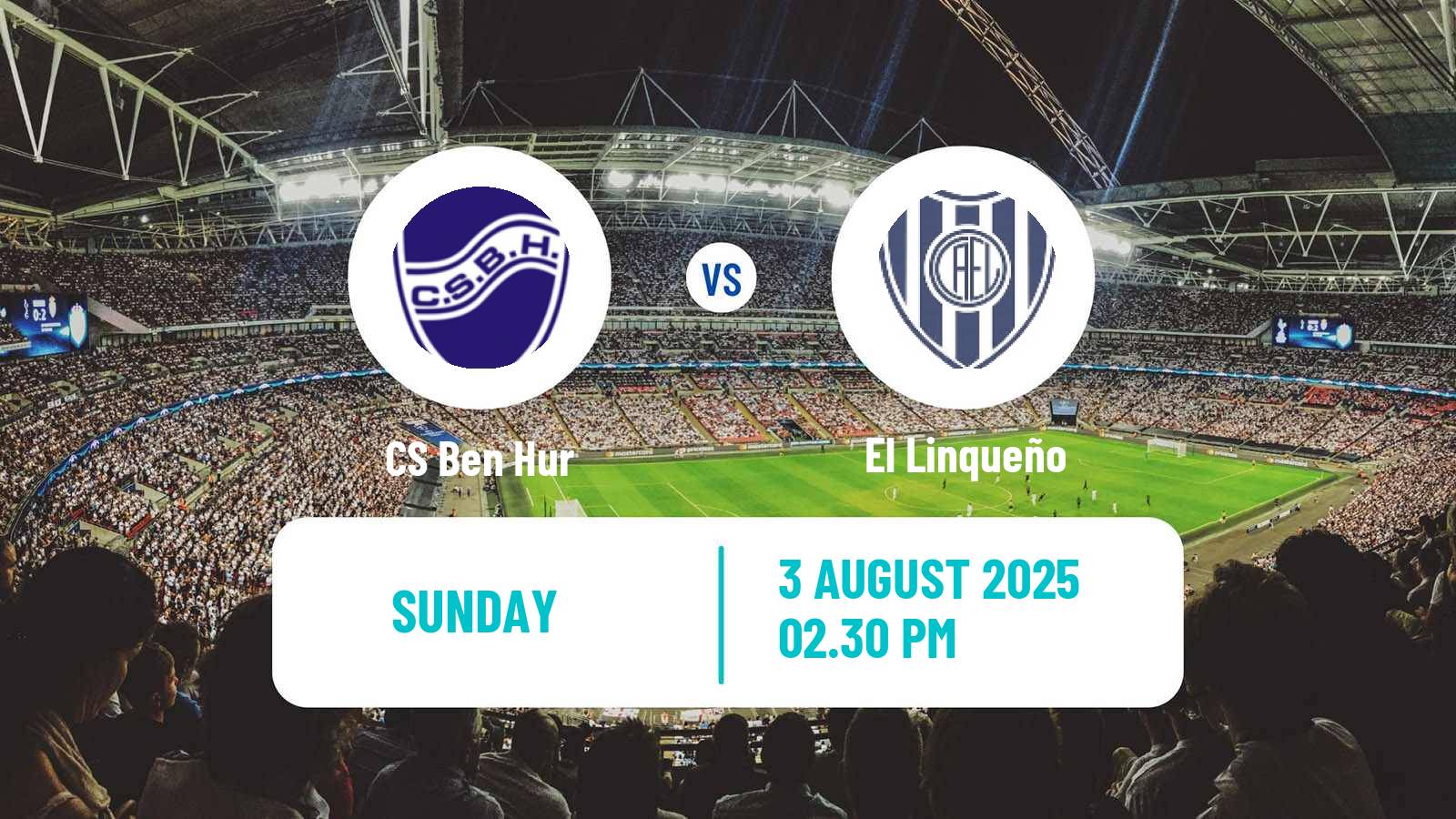 Football Argentinian Torneo Federal Ben Hur - El Linqueño