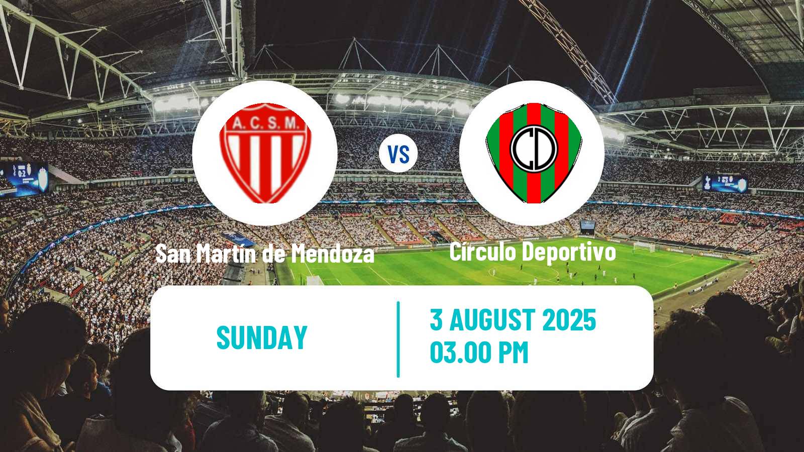 Football Argentinian Torneo Federal San Martín de Mendoza - Círculo Deportivo