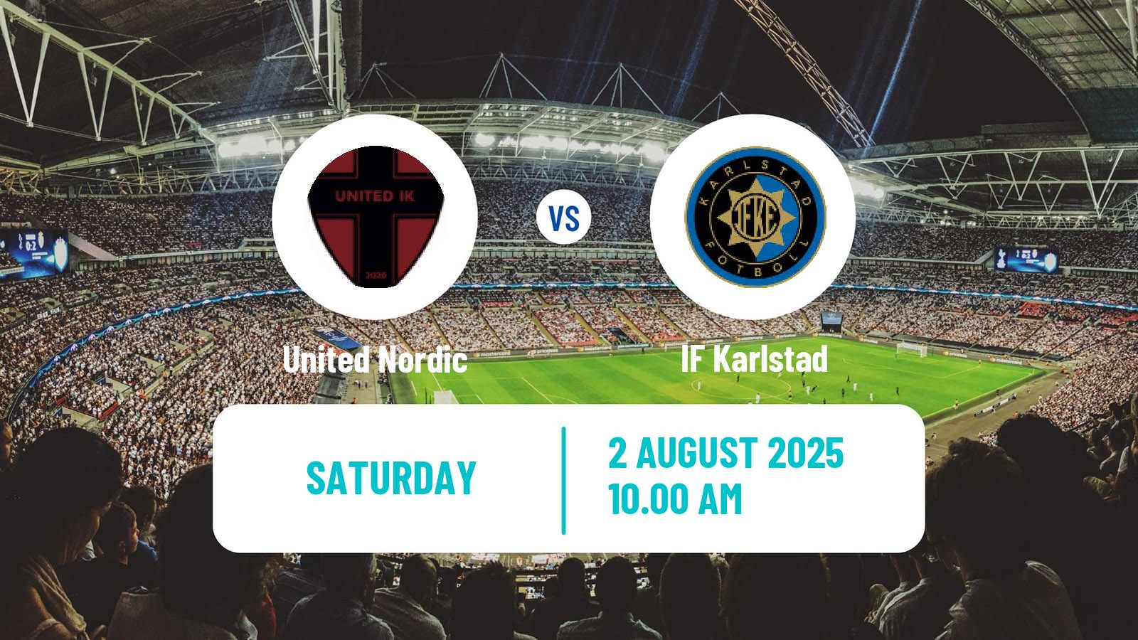 Football Swedish Division 1 Norra United Nordic - Karlstad