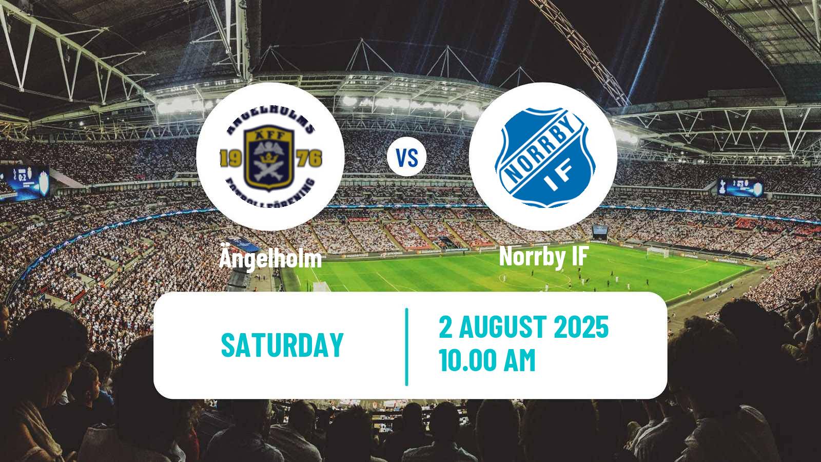 Football Swedish Division 1 Södra Ängelholm - Norrby