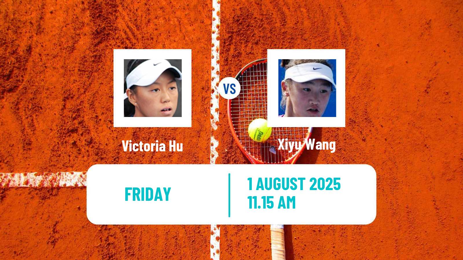 Tennis ITF W75 Lexington Ky Women Victoria Hu - Xiyu Wang