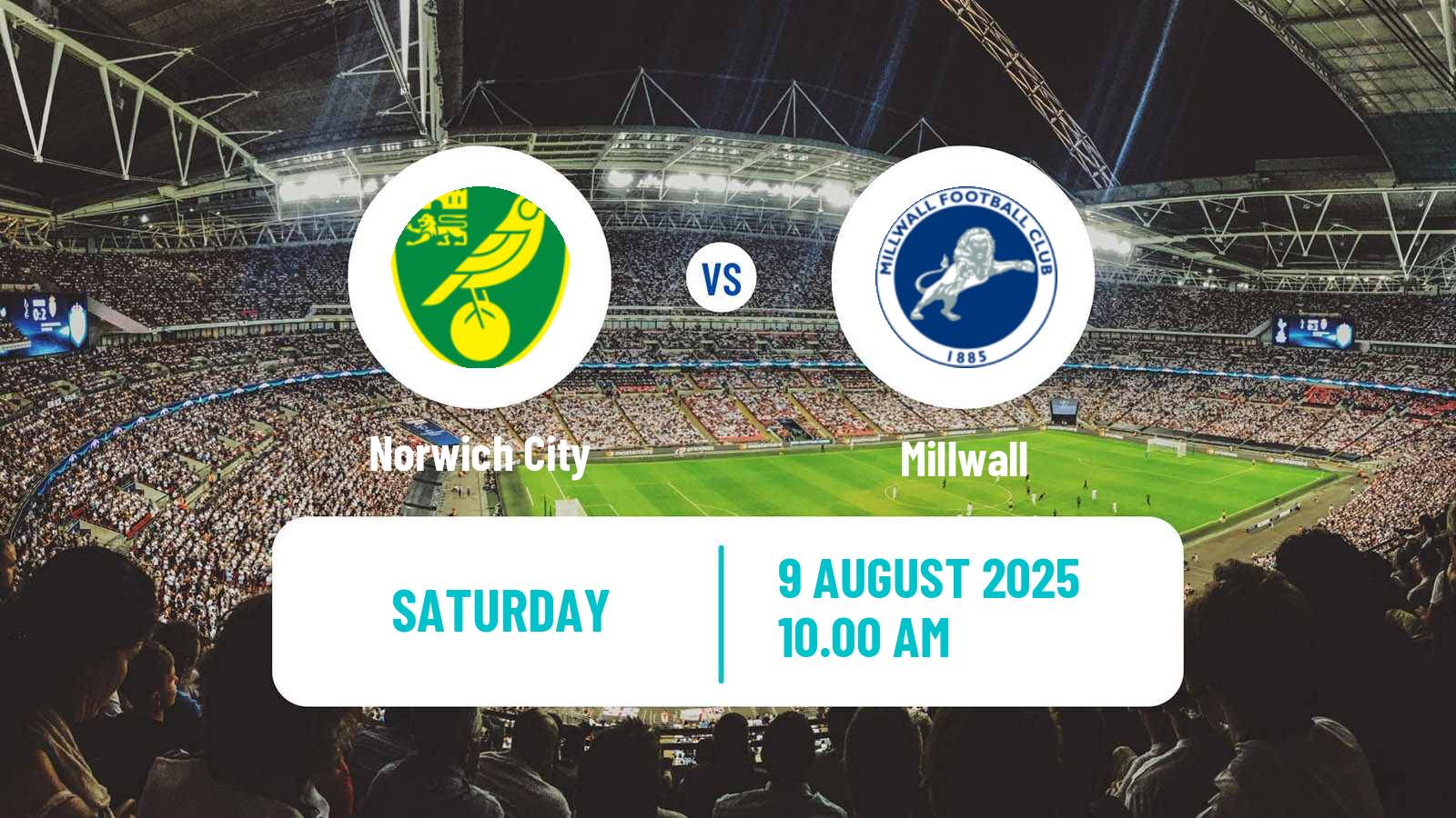 Football English League Championship Norwich City - Millwall